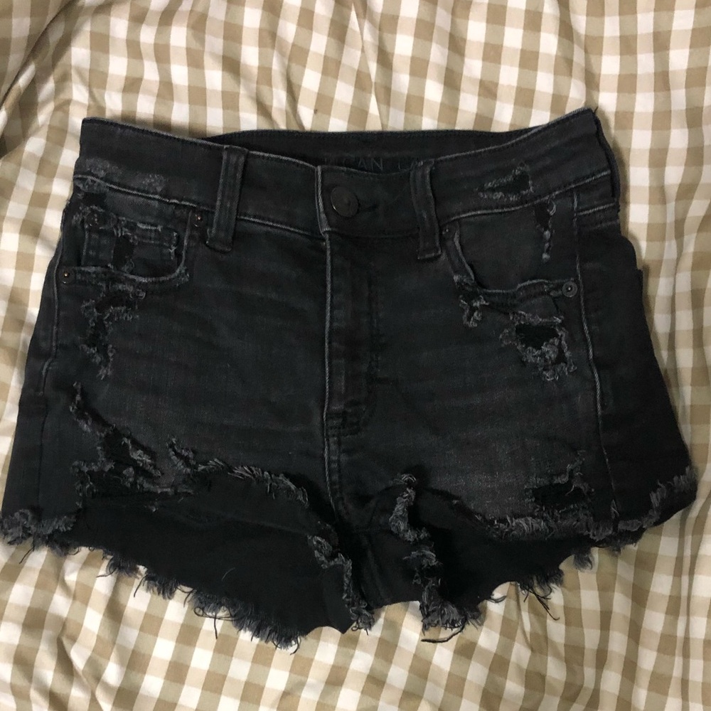American Eagle ripped jean shorts